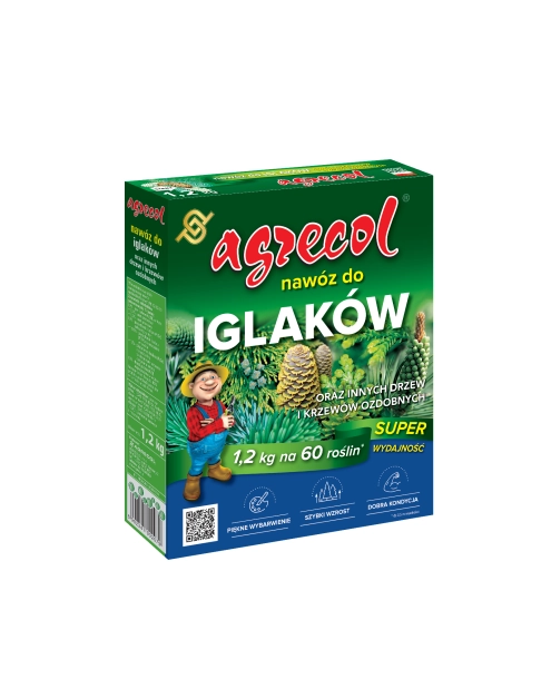 Zdjęcie: Nawóz granulowany do iglaków 1,2 kg AGRECOL