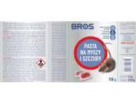 Zdjęcie: Pasta na myszy i szczury 150 g BROS