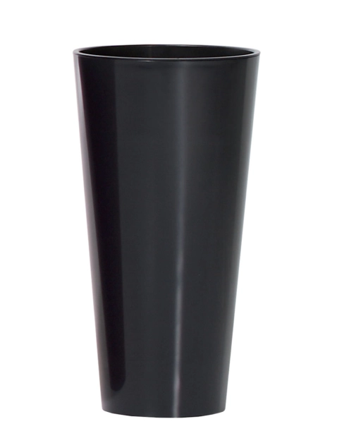 Zdjęcie: Doniczka Tubus Slime Shine antracyt 20 cm PROSPERPLAST