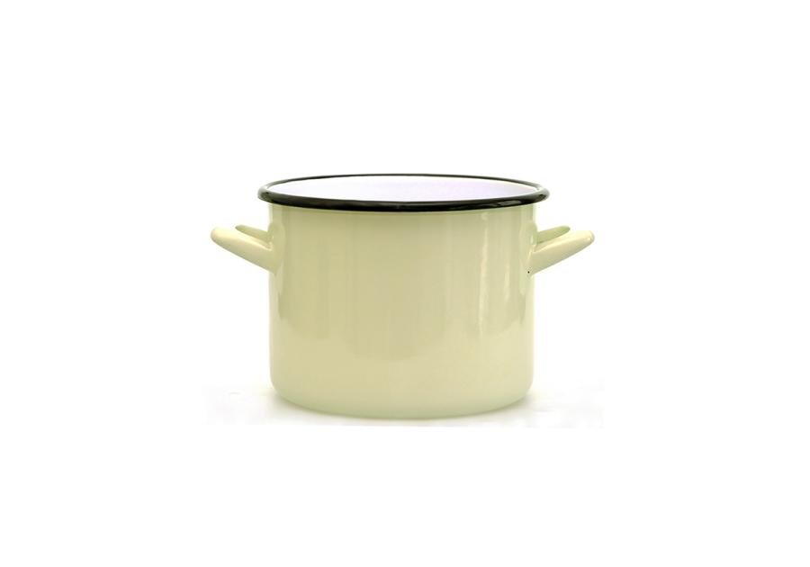 Zdjęcie: Garnek prosty 2,4 L - 16 cm kremowy SILESIA