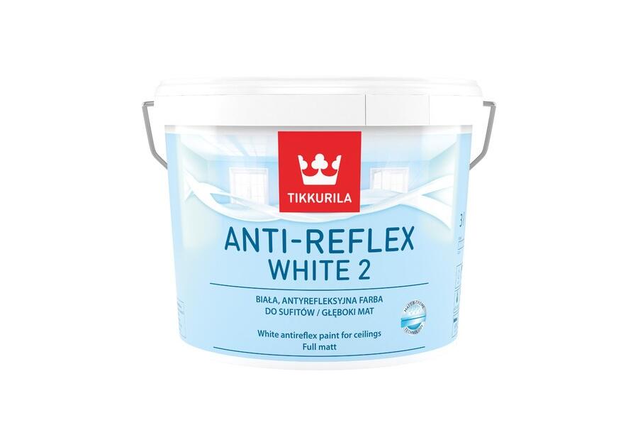 Zdjęcie: Farba biała Antireflex 10 L TIKKURILA