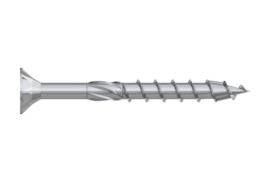 Zdjęcie: Wkręty konstrukcyjne z niepełnym gwintem i łbem stożkowym 4,0x30 mm, 200 sztuk RAWLPLUG