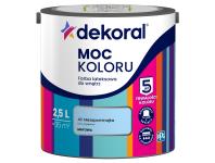 Zdjęcie: Farba lateksowa Moc Koloru niezapominajka 2,5 L DEKORAL