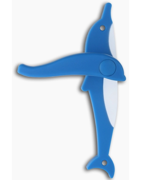 Zdjęcie: Klamka Delfin lewa na szyldzie długim pełnym - KCD N84A KUCHINOX