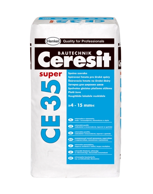 Zdjęcie: Fuga spoina szara CE 35, 25 kg CERESIT