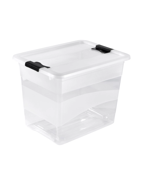 Zdjęcie: Pojemnik crystalbox 24 L transparentny KEEEPER