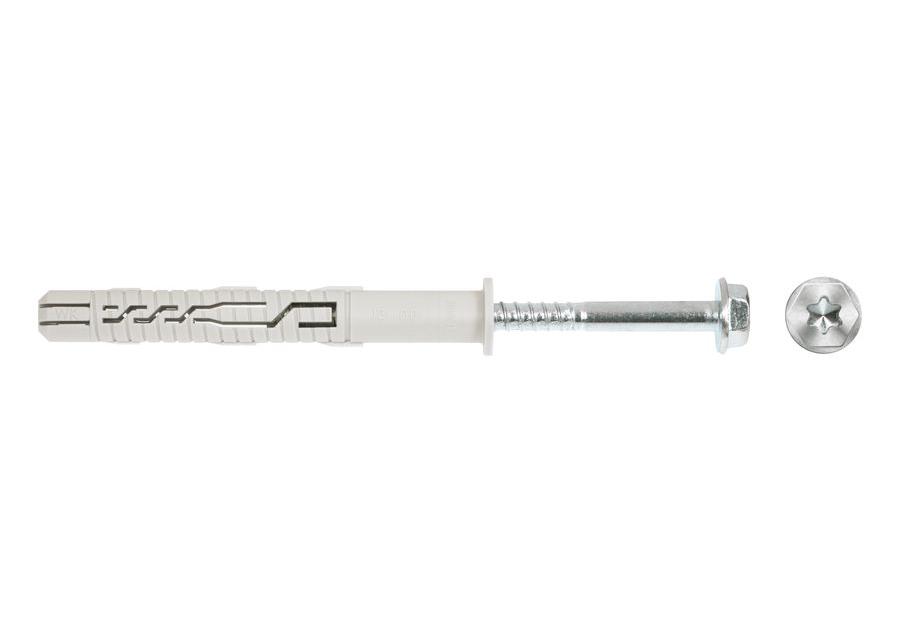 Zdjęcie: Kołek rozporowy ramowy przetykowy Kpr-Fast 12x360 mm - 20 szt. WKRĘT-MET