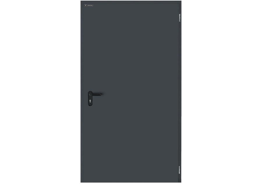 Zdjęcie: Drzwi Zewnętrzne Technical 40 kolor RAL 7016, 1060x2045 grubość 40 mm prawe na zewnątrz WIŚNIOWSKI