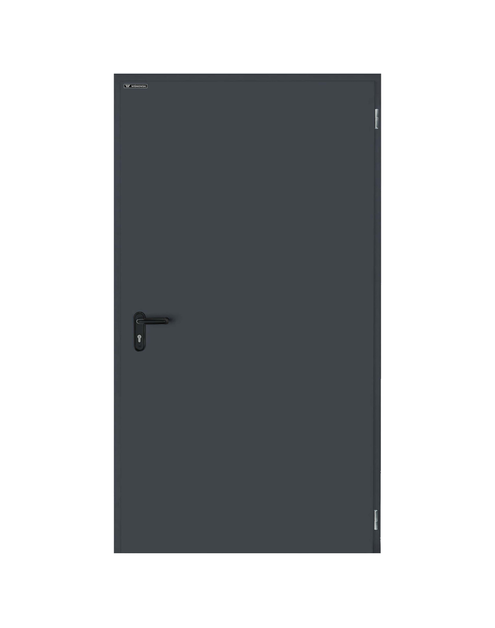 Zdjęcie: Drzwi Zewnętrzne Technical 40 kolor RAL 7016, 1060x2045 grubość 40 mm prawe na zewnątrz WIŚNIOWSKI