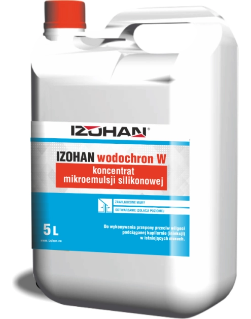 Zdjęcie: Koncentrat mikroemulsji silikonowej Wodochron W 1L IZOHAN