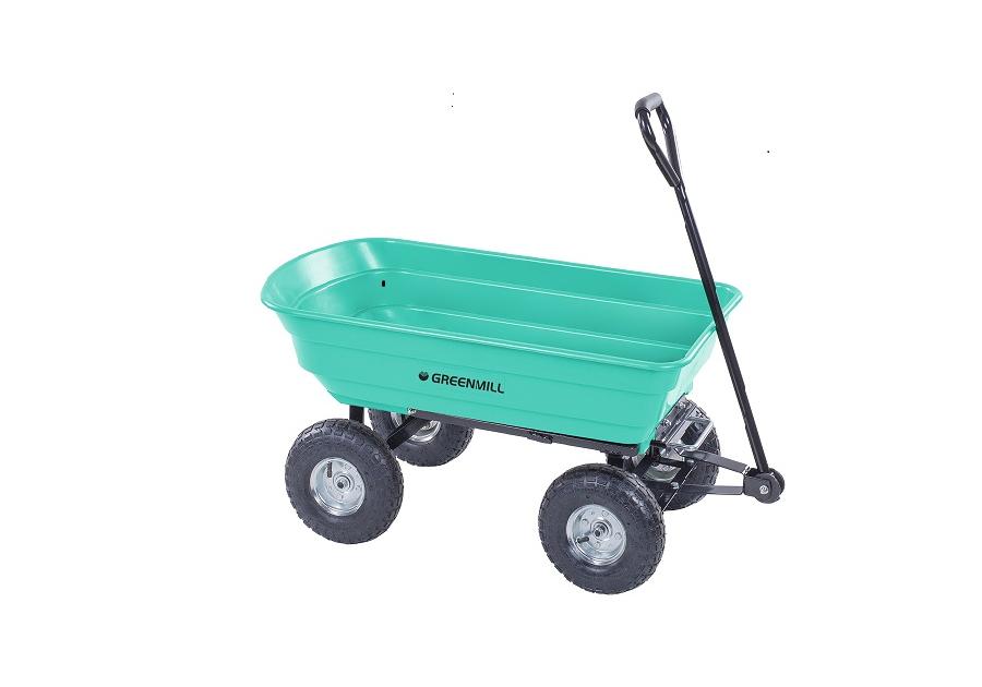 Zdjęcie: Wózek ogrodowy ręczny wywrotka GREENMILL