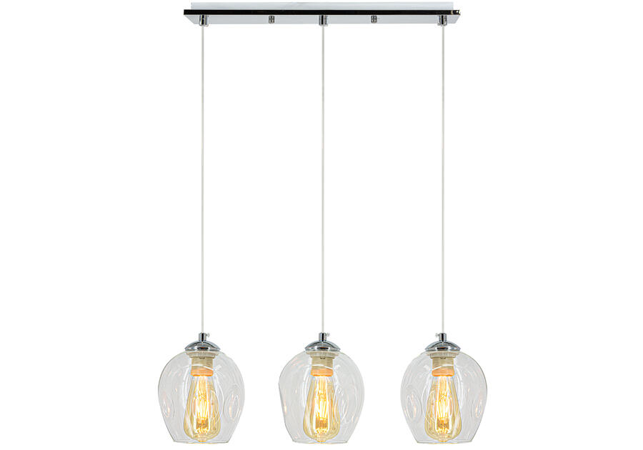 Zdjęcie: Lampa wisząca Atena 8182/3 8C ELEM