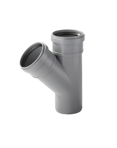 Zdjęcie: Trójnik kanalizacyjny KW PP SZ 110/75 90 stopni COMFORT