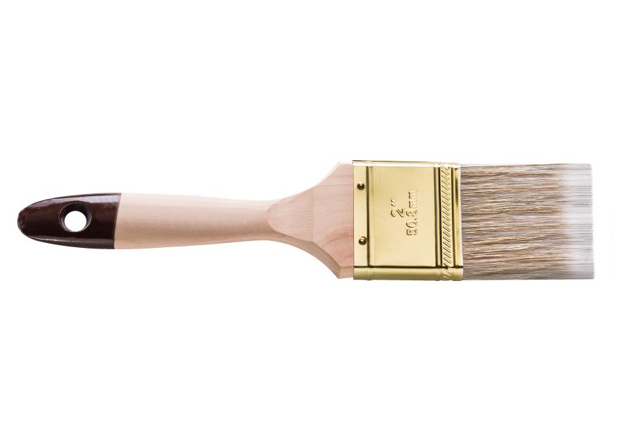 Zdjęcie: Pędzel brązowy do malowania drewna 3, profil 45 HARDY