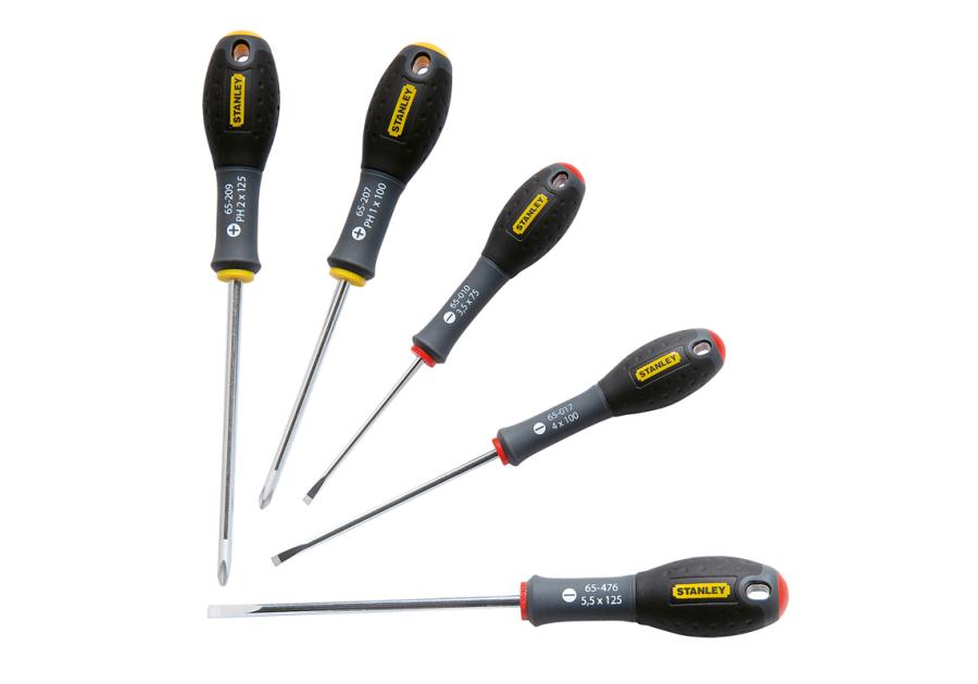 Zdjęcie: Wkrętak Fatmax zestaw 5 szt. PŁ+PH 654400 STANLEY
