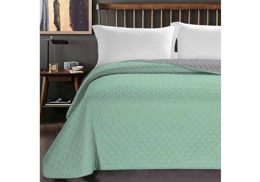 Zdjęcie: Narzuta Axel Mint+steel 170x270 cm DECOKING