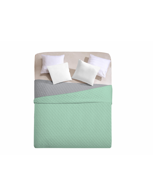 Zdjęcie: Narzuta Axel Mint+steel 170x270 cm DECOKING