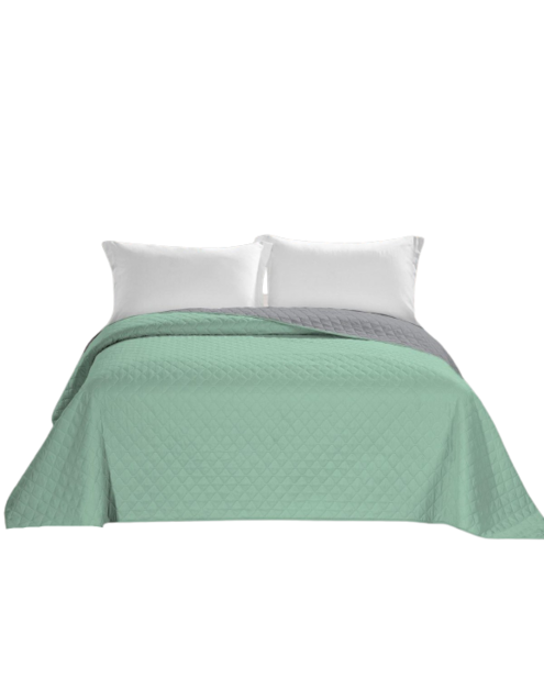 Zdjęcie: Narzuta Axel Mint+steel 170x270 cm DECOKING