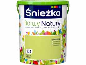 Farba Barwy Natury powiew wiosny 154 5L ŚNIEŻKA