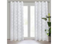 Zdjęcie: Zasłona gotowa Jessi 140 x 260 cm biały EUROFIRANY