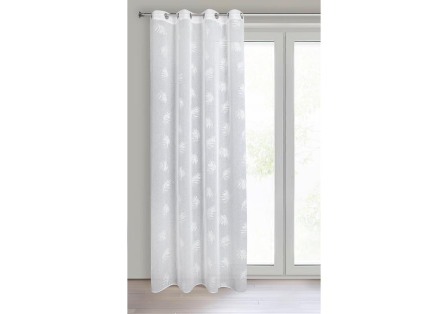 Zdjęcie: Zasłona gotowa Jessi 140 x 260 cm biały EUROFIRANY