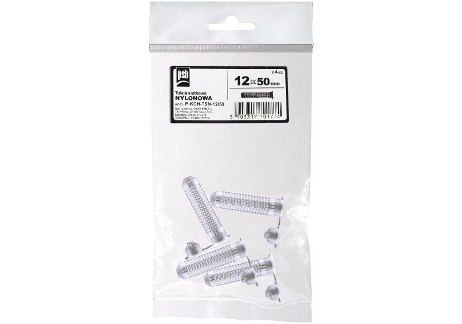 Zdjęcie: Tuleja siatkowa nylonowa 12x50 mm PSB SILA