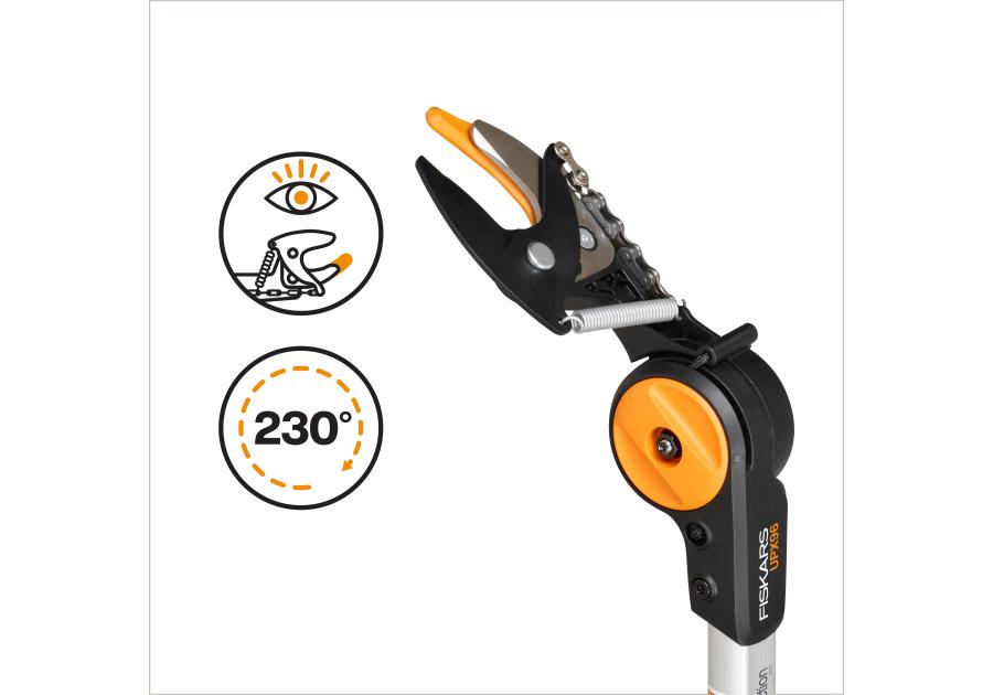 Zdjęcie: Sekator ogrodowy na wysięgniku DualAction Żyrafa UPX96 uniwersalny X-Series FISKARS