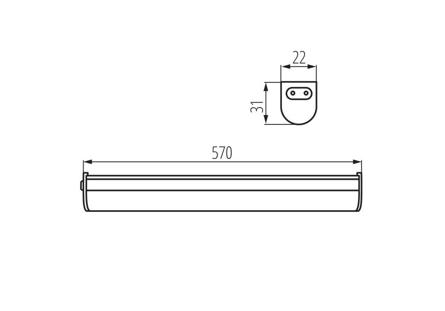 Zdjęcie: Oprawa LED Linus 7 W-NW KANLUX