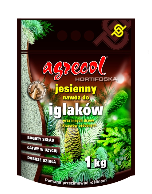 Zdjęcie: Nawóz do iglaków jesienny Hortifoska 1 kg AGRECOL