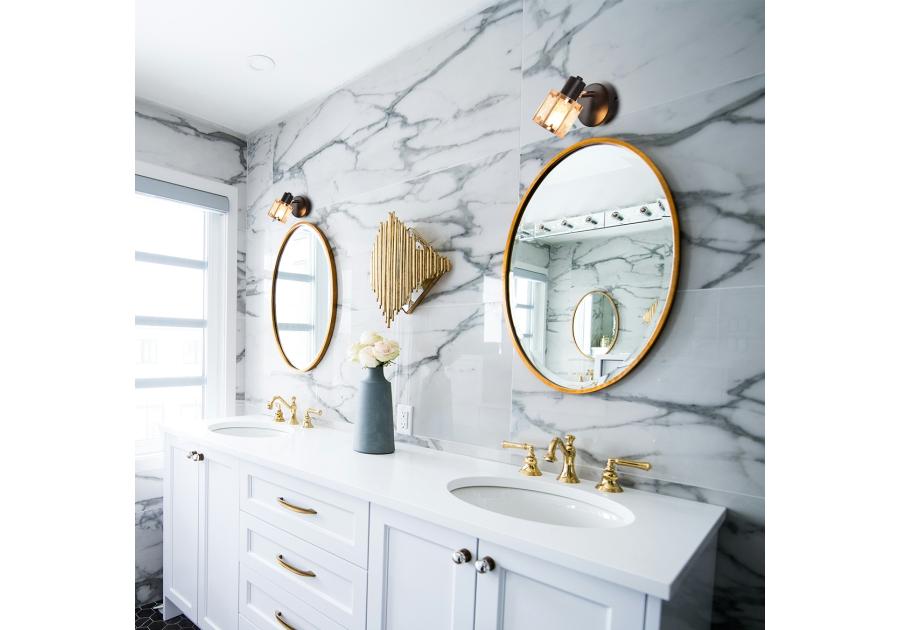 Zdjęcie: Kinkiet Oman 1 Gold ADRILUX