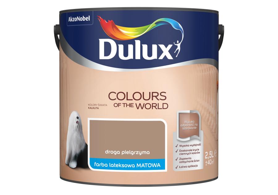 Zdjęcie: Farba do wnętrz Kolory Świata 2,5 L droga pielgrzyma DULUX