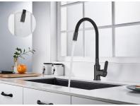 Zdjęcie: Bateria zlewozmywakowa Ksanti czarna INVENA