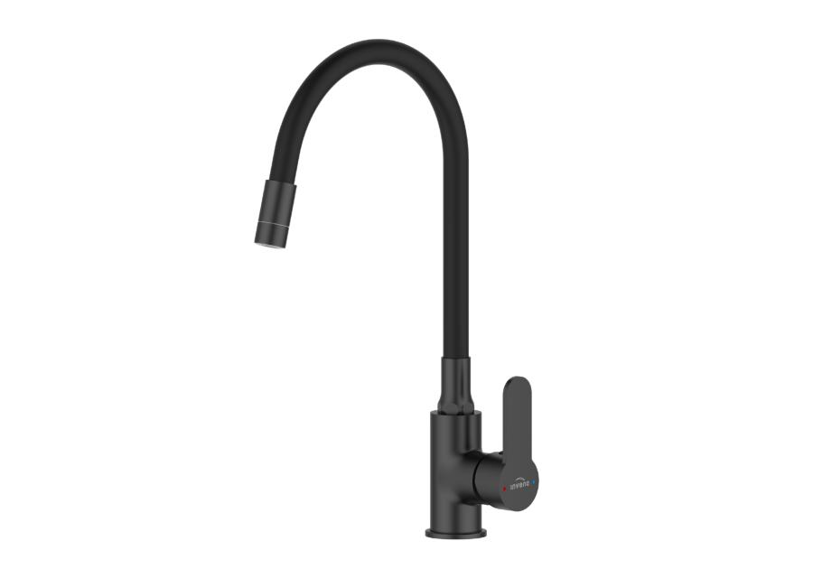 Zdjęcie: Bateria zlewozmywakowa Ksanti czarna INVENA