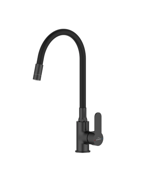 Zdjęcie: Bateria zlewozmywakowa Ksanti czarna INVENA