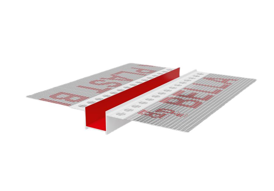 Zdjęcie: Listwa do boniowania PVC z siatką BP11 H3RS L300 biała BELLA PLAST