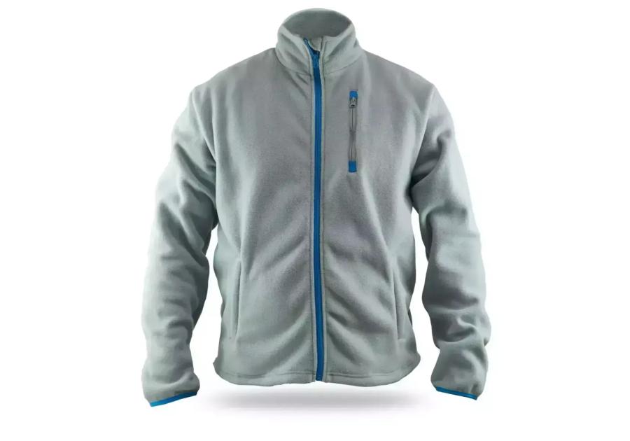 Zdjęcie: Bluza polarowa rozmiar XL kolor szary DEDRA