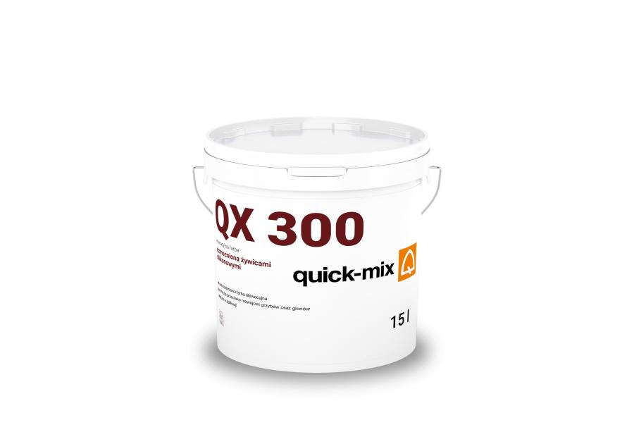 Zdjęcie: Farba elewacyjna silikonowa QX 300 - 15 L QUICK-MIX
