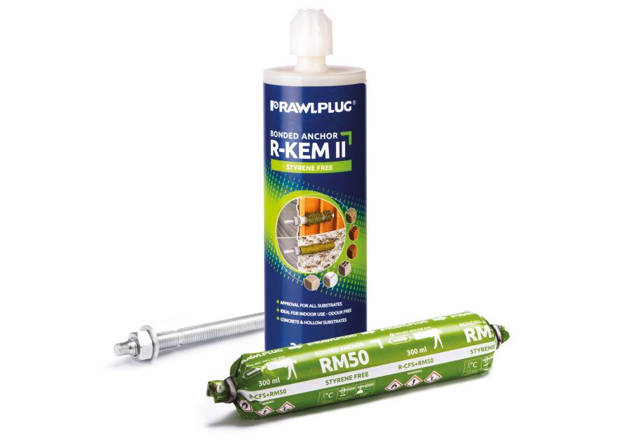 Zdjęcie: Kotwa chemiczna poliestrowa R-KEM-II zimowa 300 ml RAWLPLUG