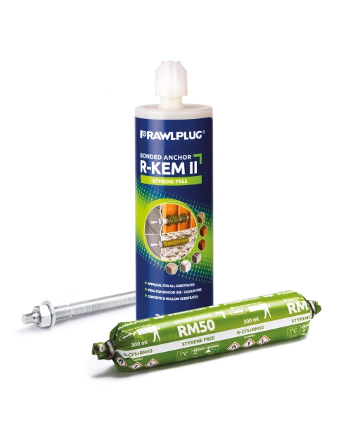 Zdjęcie: Kotwa chemiczna poliestrowa R-KEM-II zimowa 300 ml RAWLPLUG