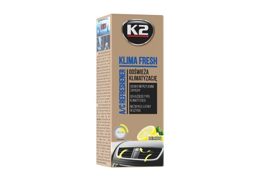 Zdjęcie: Odświeżacz do klimatyzacji Klima Fresh 150 ml K2