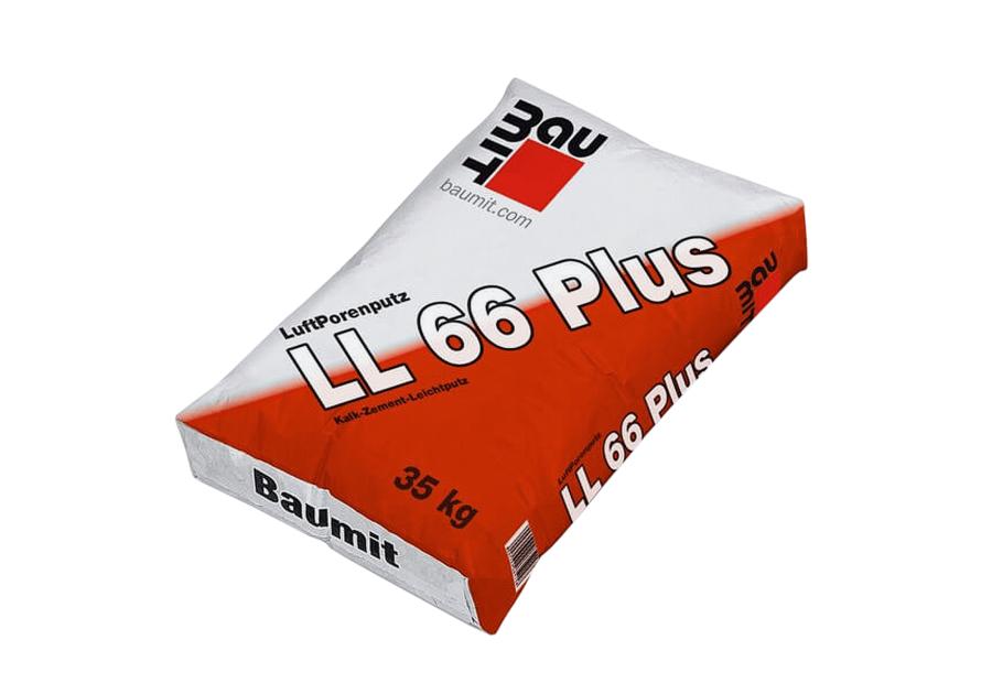 Zdjęcie: Tynk wapienno-cementowy LL 66 Plus 35 kg BAUMIT