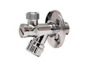Zawór kątowy grzybkowy luxor z filtrem 1/2x1/2 TYCNER