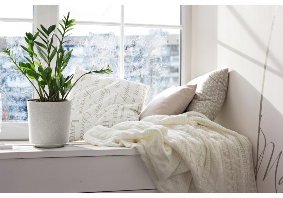 Zdjęcie: Donica Gama 190 mm textil, b/kremowy + t/k21 LAMELA