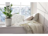 Zdjęcie: Donica Gama 190 mm textil, b/kremowy + t/k21 LAMELA