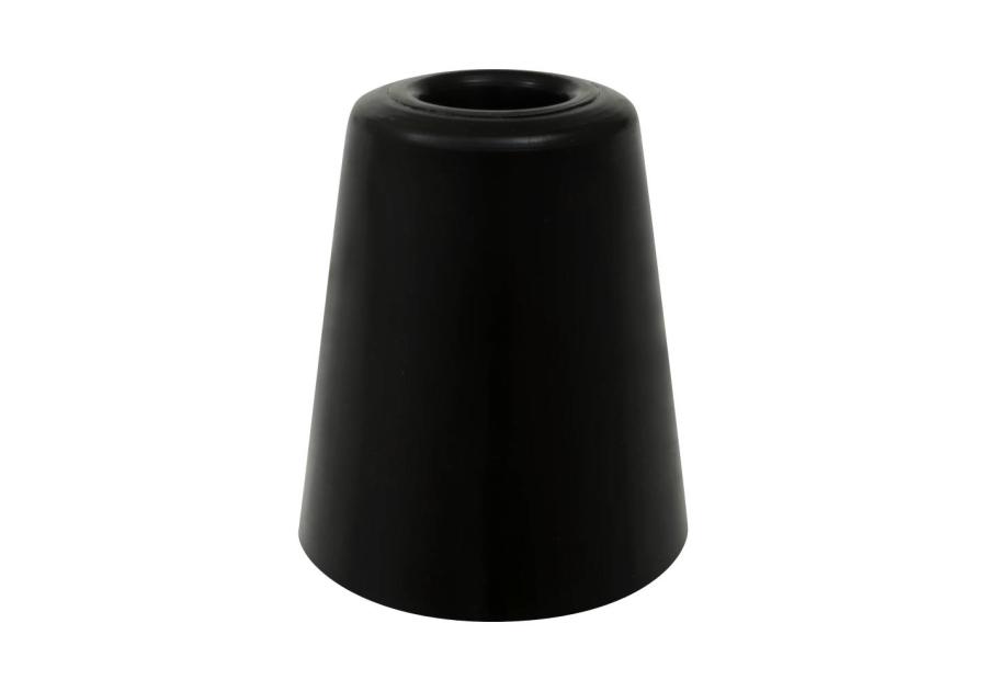 Zdjęcie: Odbojnik drzwiowy gumowy 80x70 mm czarny METRO