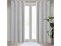 Zdjęcie: Zasłona gotowa Amari 140x250 cm stalowy EUROFIRANY