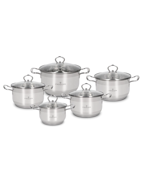 Zdjęcie: Zestaw garnków 10 elementów Rocca ZWIEGER