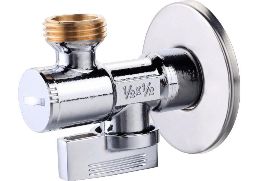 Zdjęcie: Zawór kątowy 1/2"x 3/4" smart z filtrem DURO