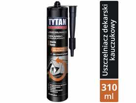 Uszczelniacz dekarski kauczukowy bezbarwny 310 ml TYTAN PROFESSIONAL