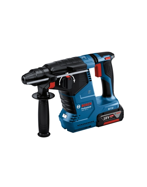 Zdjęcie: Młot udarowo-obrotowy akumulatorowy z uchwytem SDS plus GBH 187-LI Professional BOSCH